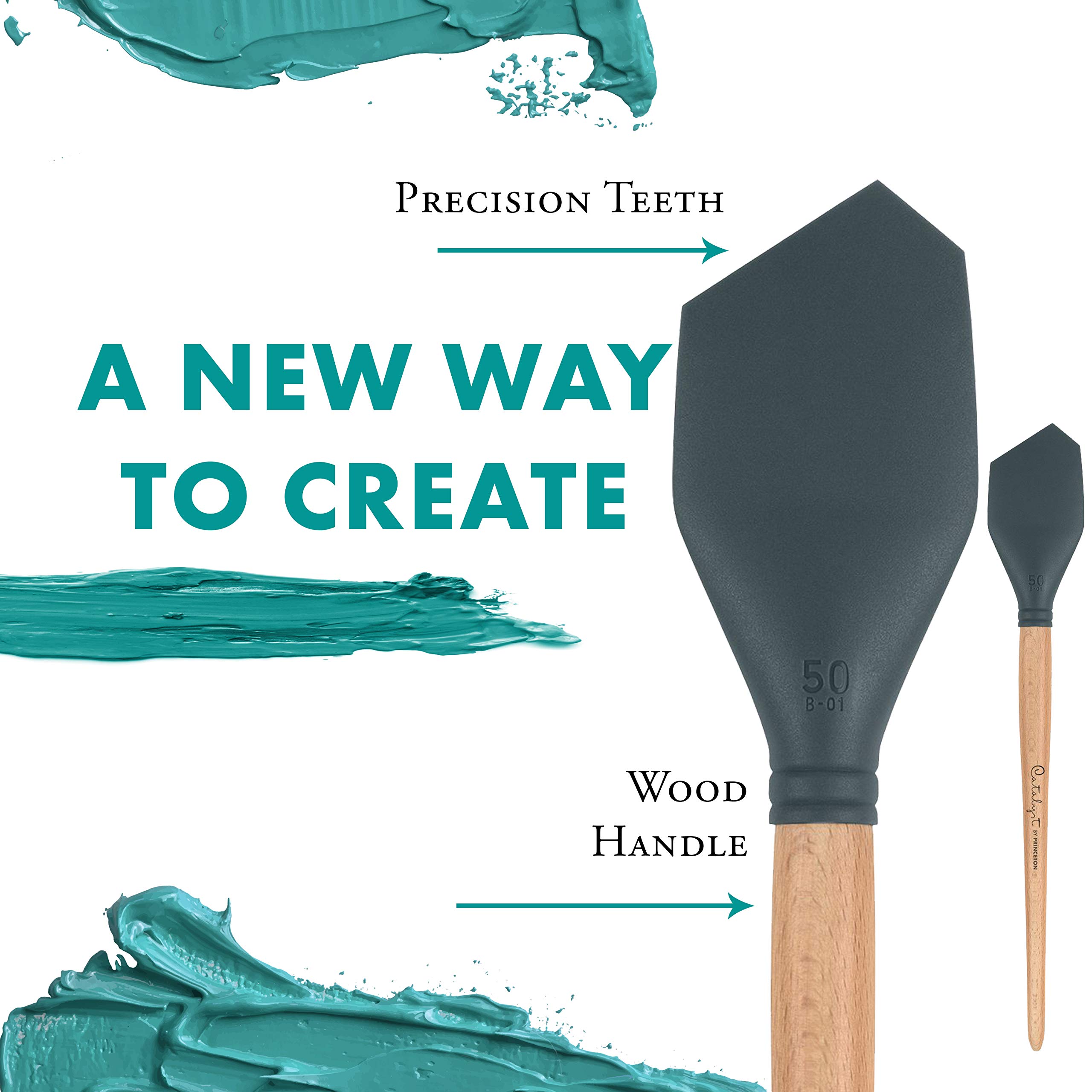 カタリスト シリコンブレード 50mm 6本セット ホルベイン】プリンストン カタリスト シリコンブレードの通販